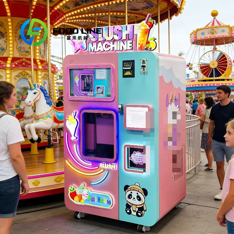 Slushie Machine Vending - Pre Mix Adapted Slushie Vending Machine
