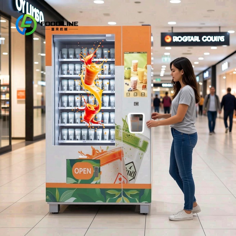 Slushie Machine Vending - Customized Automatic Cold Smoothie Vending Machine