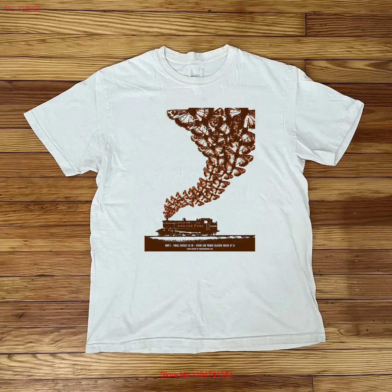 Arcade No - HOT Arcade Fire White Cotton All