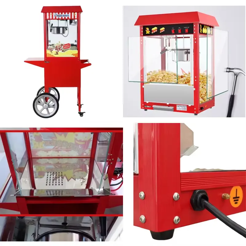 Hot Air Commercial Popcorn Mak - огляд і ціна Popcorn Vending Machine