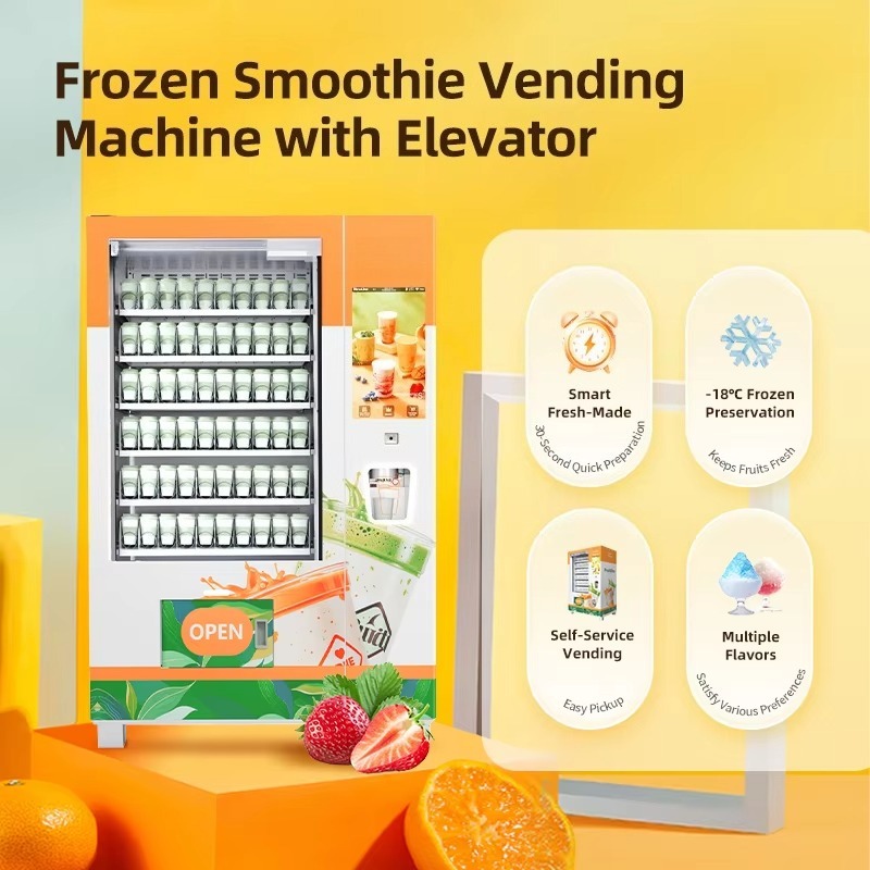 Customized Automatic Cold Smoo - огляд і ціна Slushie Machine Vending