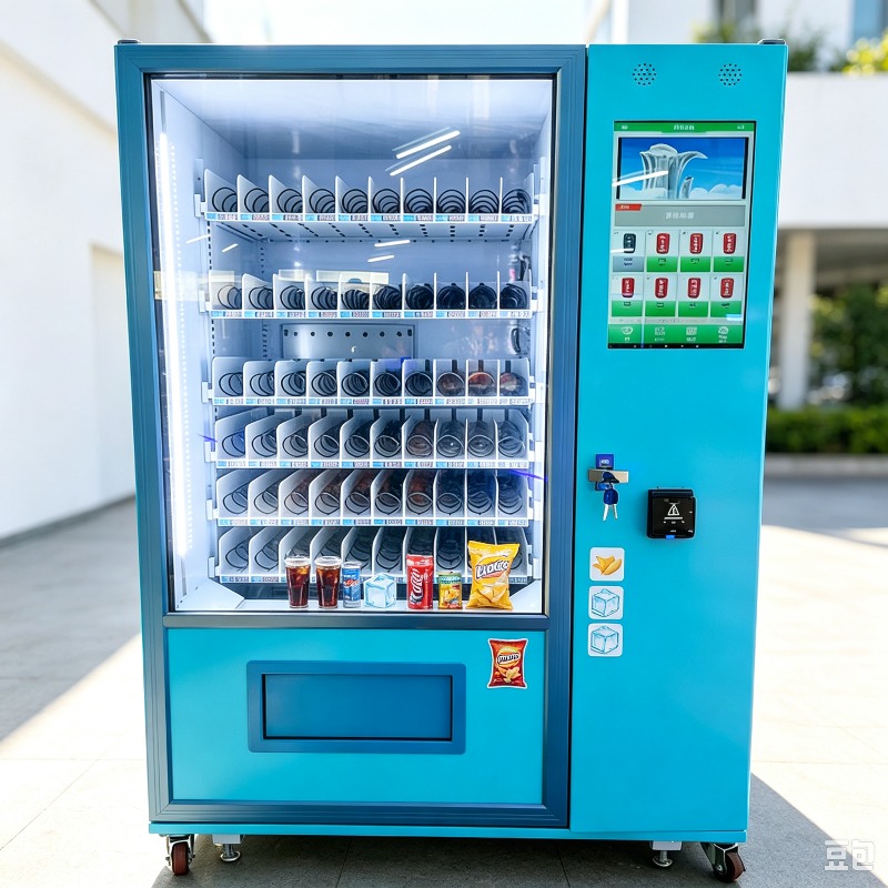 Snack Vending Machine Touch Sc - огляд і ціна Vending Machine Qr Code