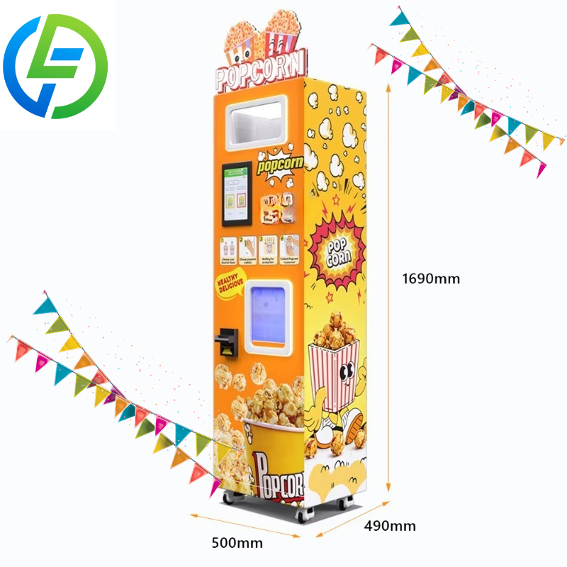Customized 24/7 Operation Popc - огляд і ціна Popcorn Vending Machine