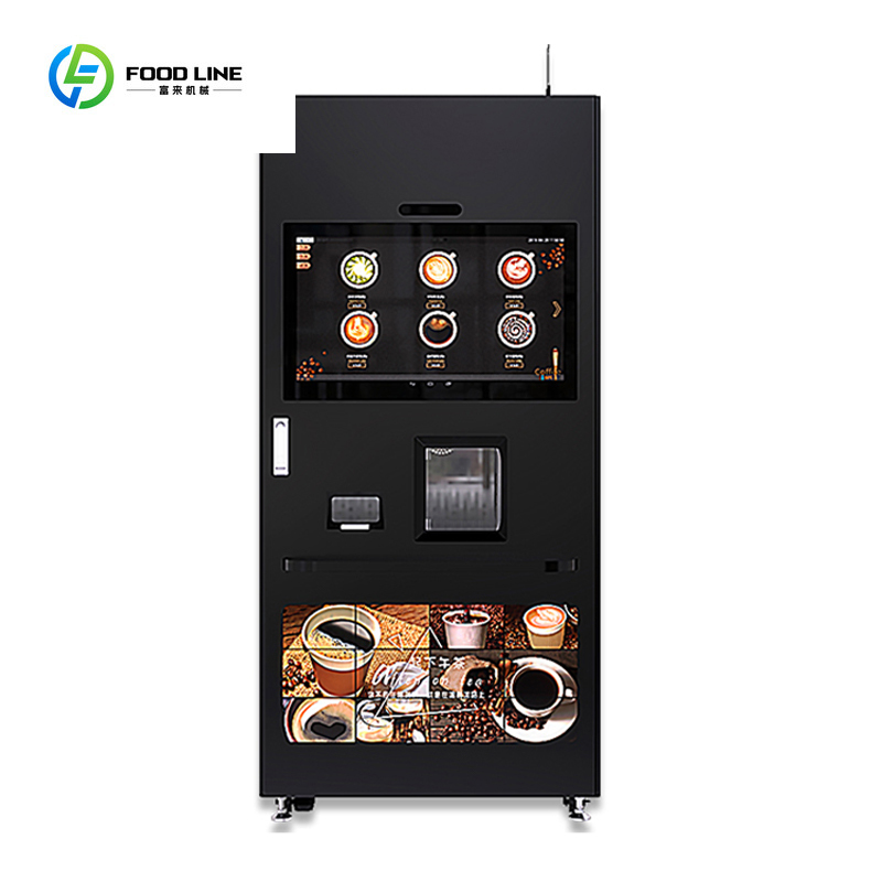 Smart QR Code Commercial Espre - огляд і ціна Vending Machine Qr Code