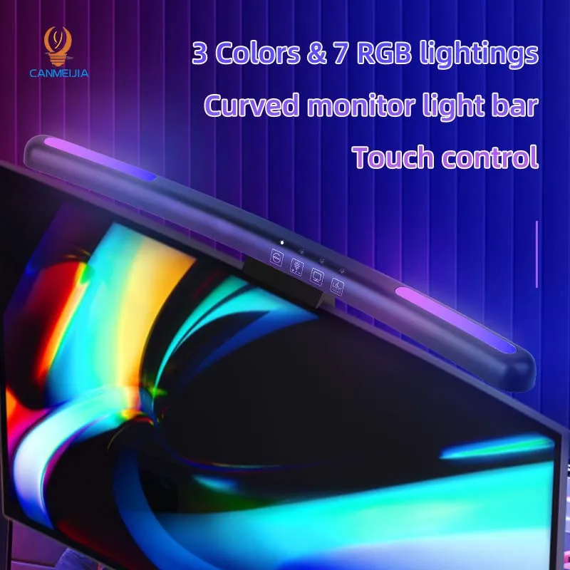 Curved LED Monitor Light Bar U - огляд і ціна Arcade No