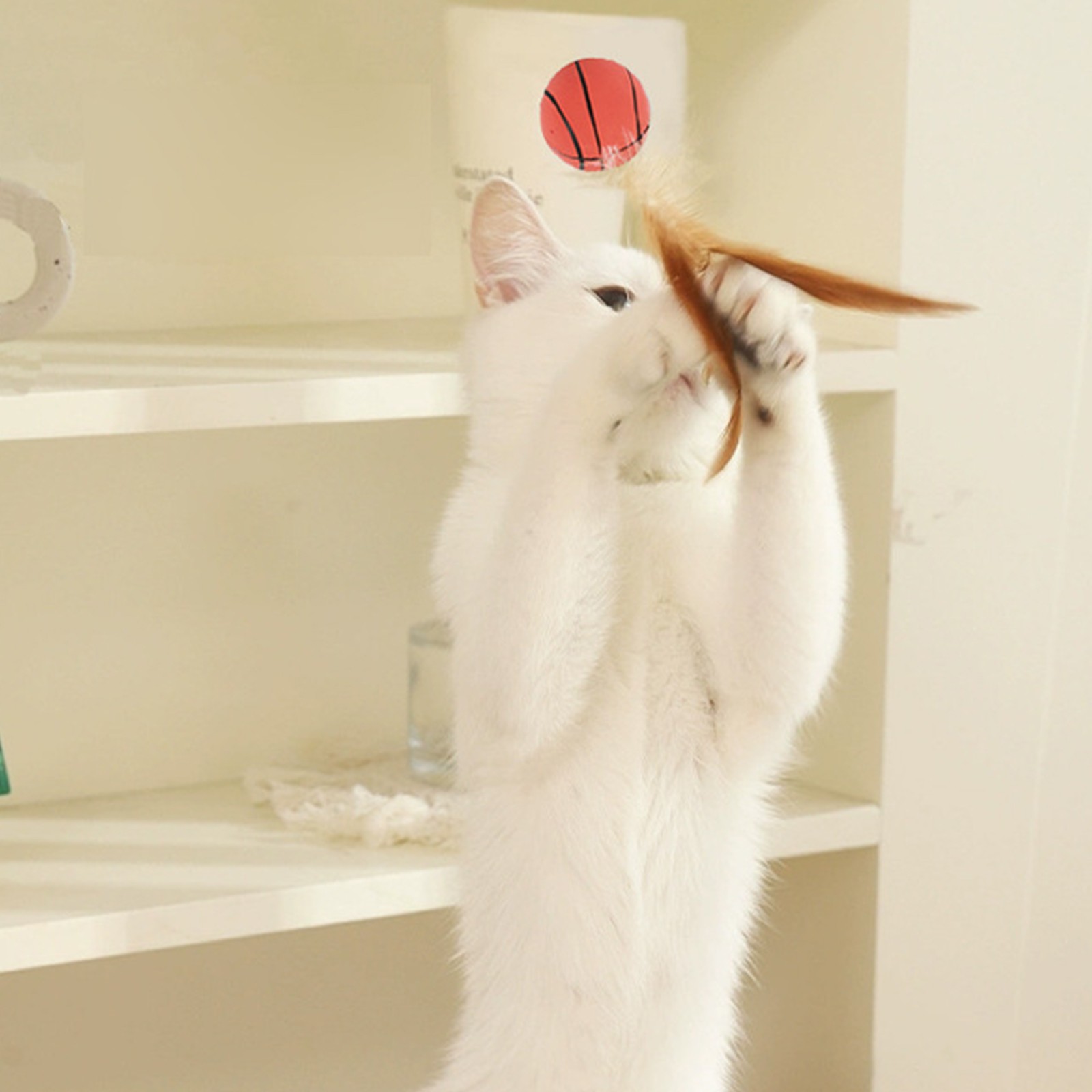 Cat Feather Ball Toys Interact - огляд і ціна Basketball Arcade Game