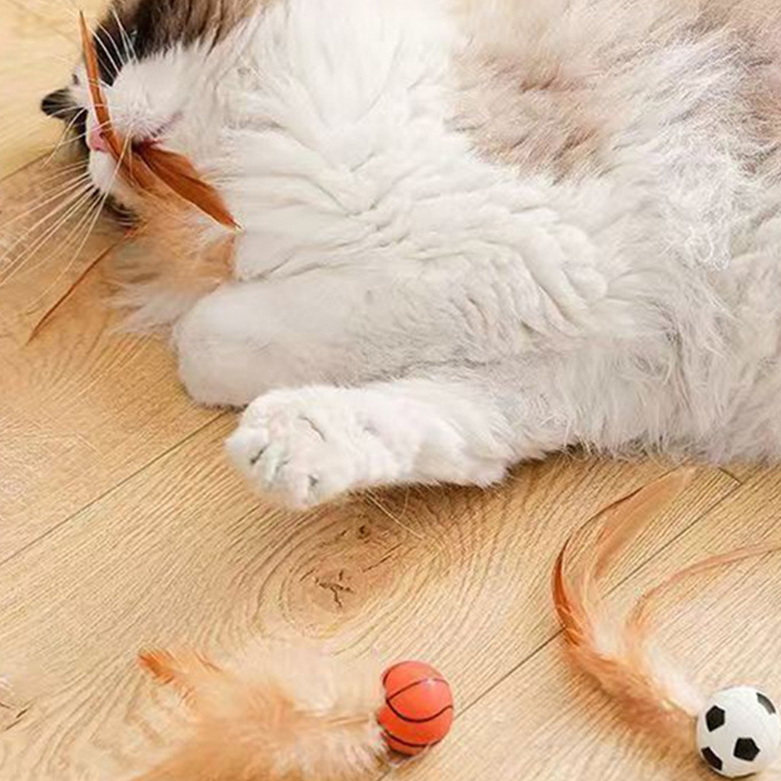 Cat Feather Ball Toys Interact - огляд і ціна Basketball Arcade Game